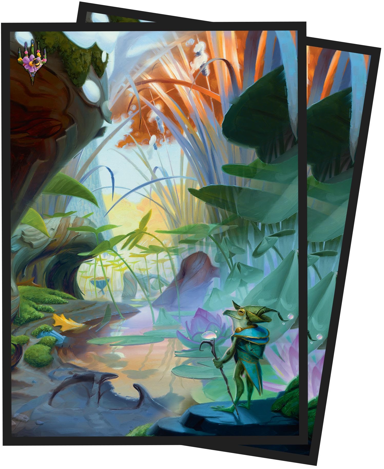 Ultra Pro - Sleeves 100ct - MTG Bloomburrow Blue